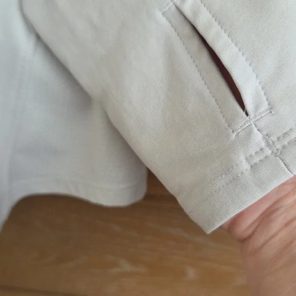 Under Armour Womens Light Gray Quarter-Zip Pullover - Picture 4 of 9